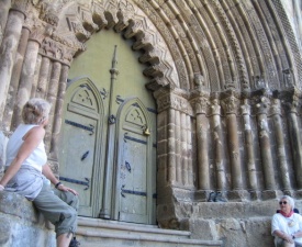 Portal of san pedro de la rua estella